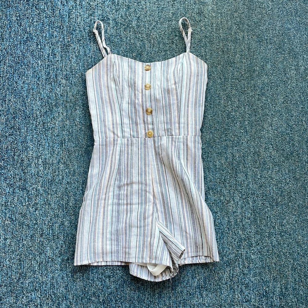 Striped Romper